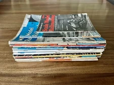 20 Vintage Scale Model Railroader Train magazine lot, Track Layout Plans, Wiring