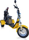 2000W Electric Trike Golf Cart Scooter Harley Style Canary Yellow CANARY YELLOW — photo 8