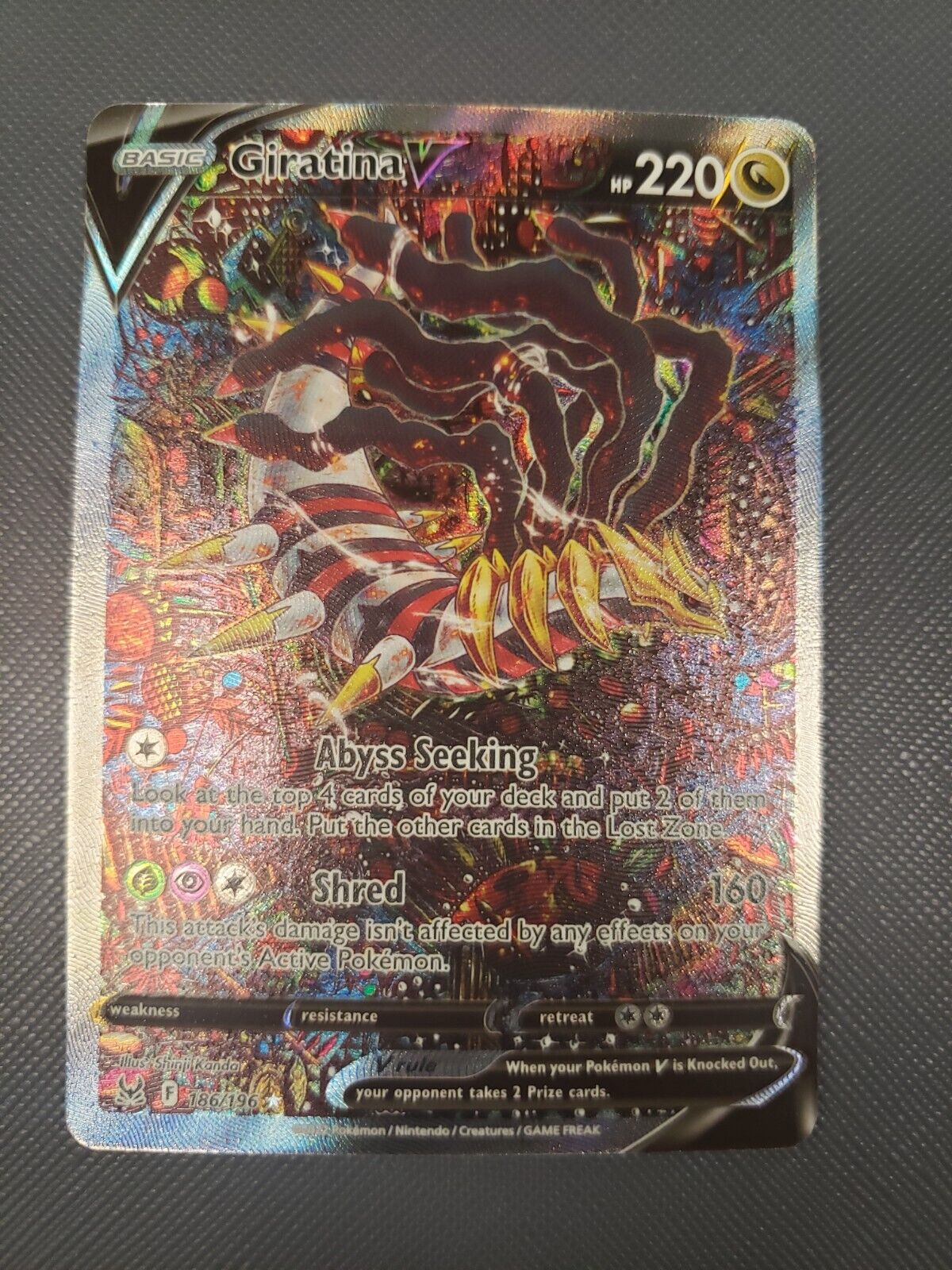 Lost Origin Giratina V pull : r/PokemonTCG