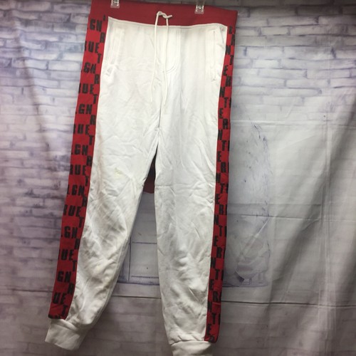 True Religion Uomo Moda Monogram Slim Gamba Fit Jogger Medium (LEGGI Desc - Foto 2 di 6