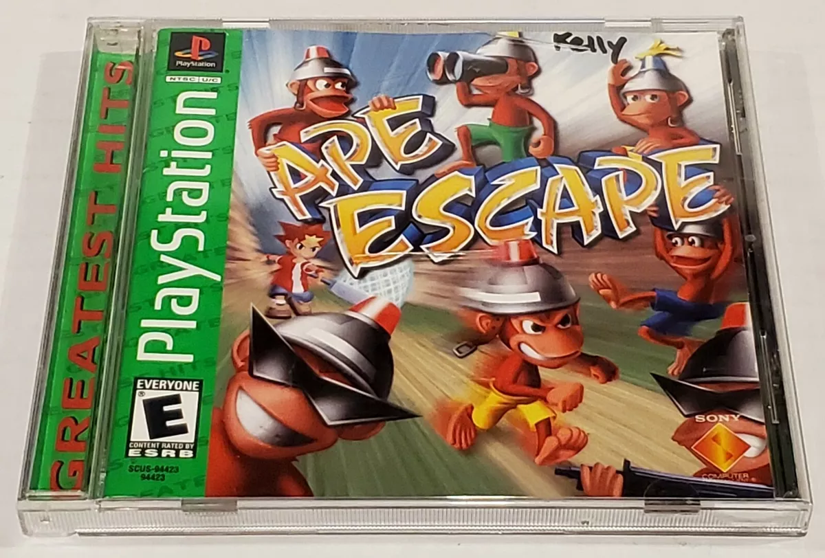 Ape Escape Greatest PS1 VIDEO GAME PlayStation 711719789260 | eBay