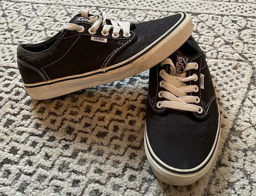 Men s Vans Pro Skateboard Sneakers Black Men s Size 9.5