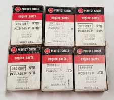 1955-81 Chevy 1966-1976 Buick Pontiac 6 Cyl 1971-1977 4 Cyl Rod Bearings Set STD