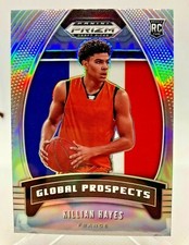 Killian Hayes Rookie Card - 2020 Panini Prizm Draft Picks Silver Prizm Card #96