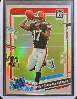 Dorian Thompson-Robinson - Rated Rookie - 2023 Donruss Optic Silver Holo Prizm 