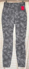 Spanx Women's Stretch Twill Ankle Cargo Pant 20311R Stone Wash Camo S Small NWT