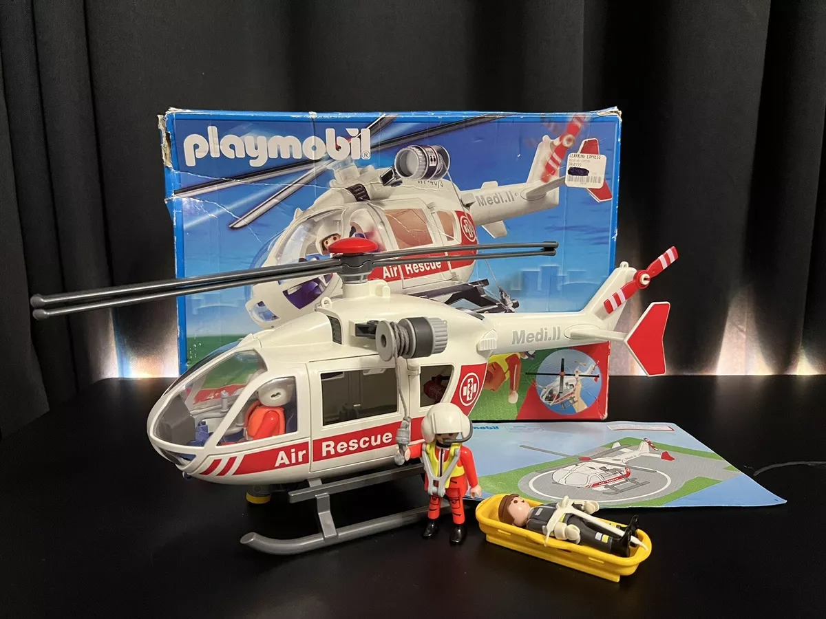 Playmobil City Life helicóptero de rescate 38 piezas — Electroventas