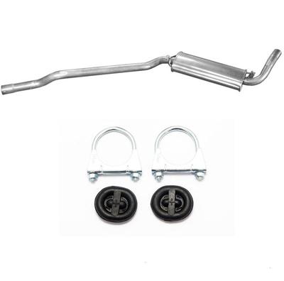 Mittelschalldämpfer Auspuff für Audi 80 90 1.6-2.0 Mitteltopf + Anbausatz