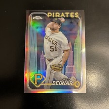 2024 Topps Chrome David Bednar Big Apple Refractor Fanatics Fest NYC exclusive