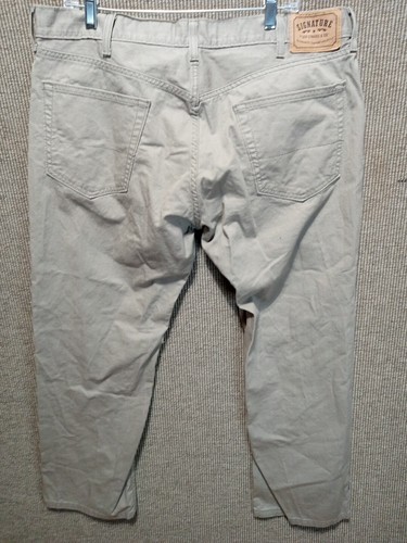 Signature Levi Strohhalme 38x30 Herren gerades Bein grau - Bild 6 von 14