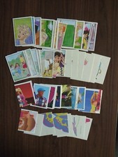 52 1989 Barbie Panini  38 1994 Adventures With Barbie Diamond Album Stickers