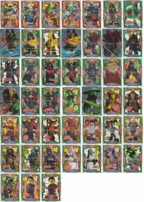 LEGO Ninjago SERIE 2 Sammelkarten Tradingcards - Karten 46 bis 90 aussuchen