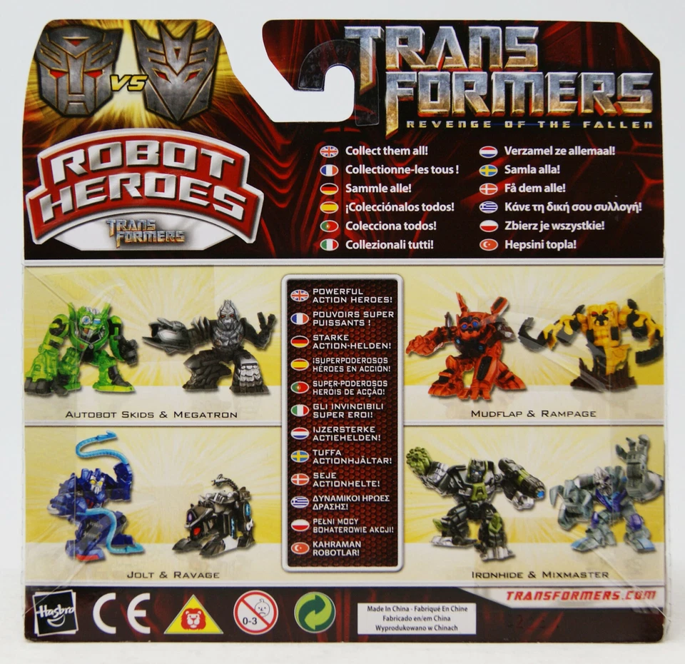 Transformers - Robot Heroes - Ironhide & Mixmaster - ca. 6cm - Bild 2 von 2