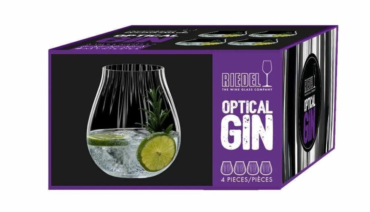Riedel Transparent O Wine Tumbler Gin-Set Optical 5515/67 (4Er-Set), Cocktailgläser, - Image 2
