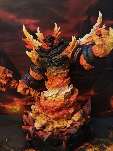 World of Warcraft Ragnaros el Señor del Fuego 15 Aniversario Edición Limitada Nuevo - Imagen 3 de 9