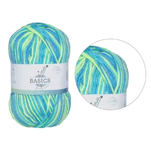 10x100g SUPER BLEND Multi Knitting Yarn Soft Acrylic Crochet Craft Art Wool Ball - Picture 39 of 59