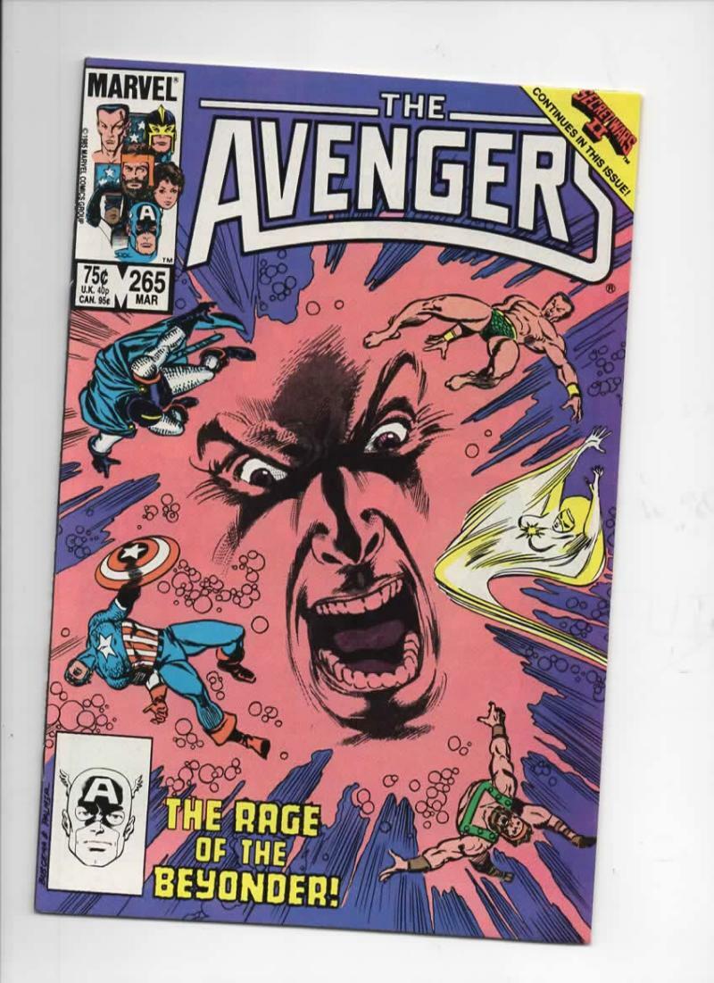 AVENGERS #265, VF/NM, Sub-Mariner, Captain, 1963 1986, more Marvel