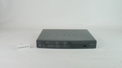 Cisco 888 ISR G.SHDSL Security Router with Adv IP Services | CISCO888-SEC-K9