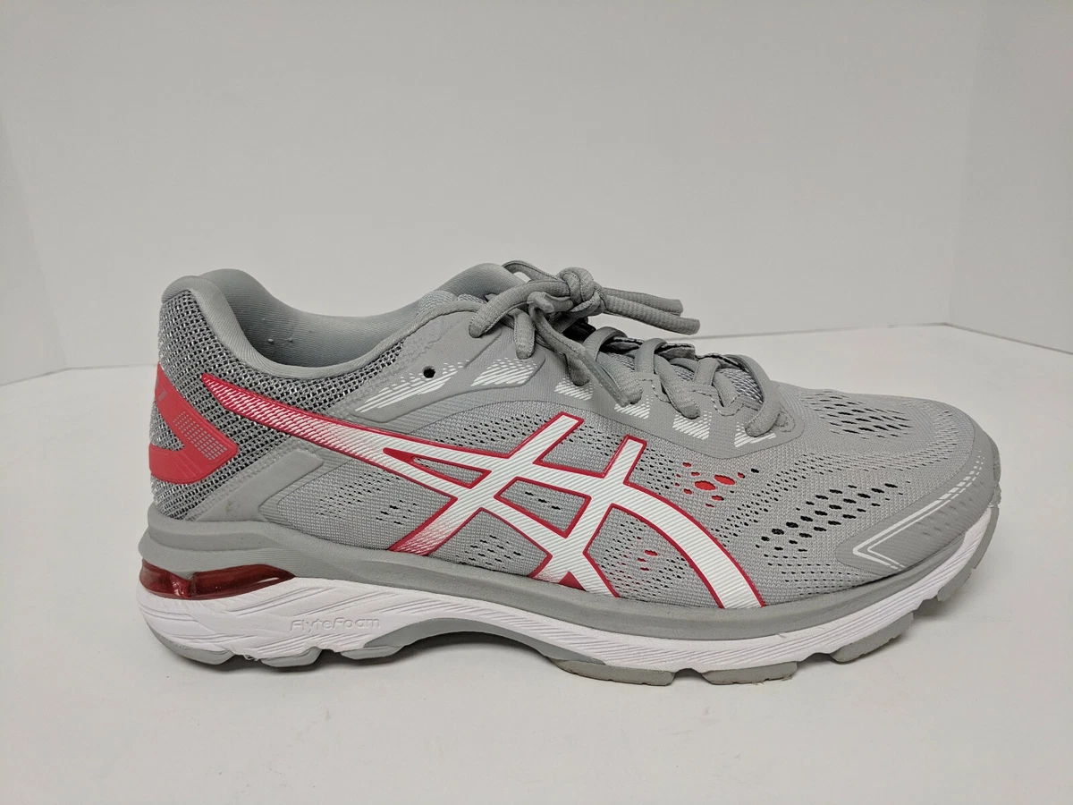 Asics GT 2000 7 Running Shoes Mid Grey White Mens 7 M eBay