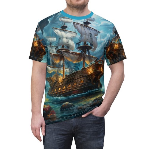 PIRATENVERSAND Piratenbucht Unisex Schnitt & Nähen T-Shirt (ggf.) - Bild 6 von 8
