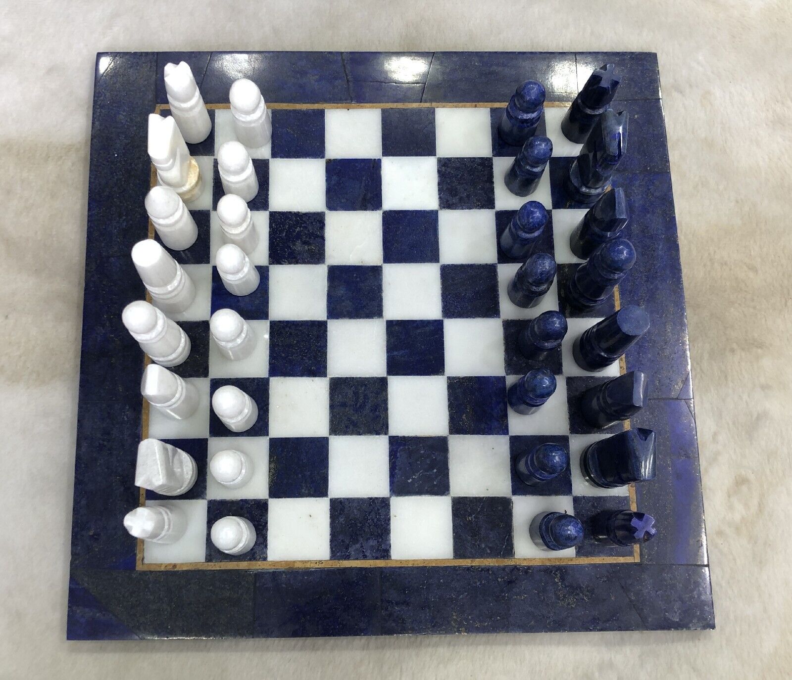 Marble Chess Board Modern Pietradura Multi Colour Chess Blocks