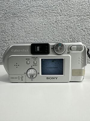 Sony Cyber-shot DSC-P71 3.2MP Digital Camera - Silver, Camera Only