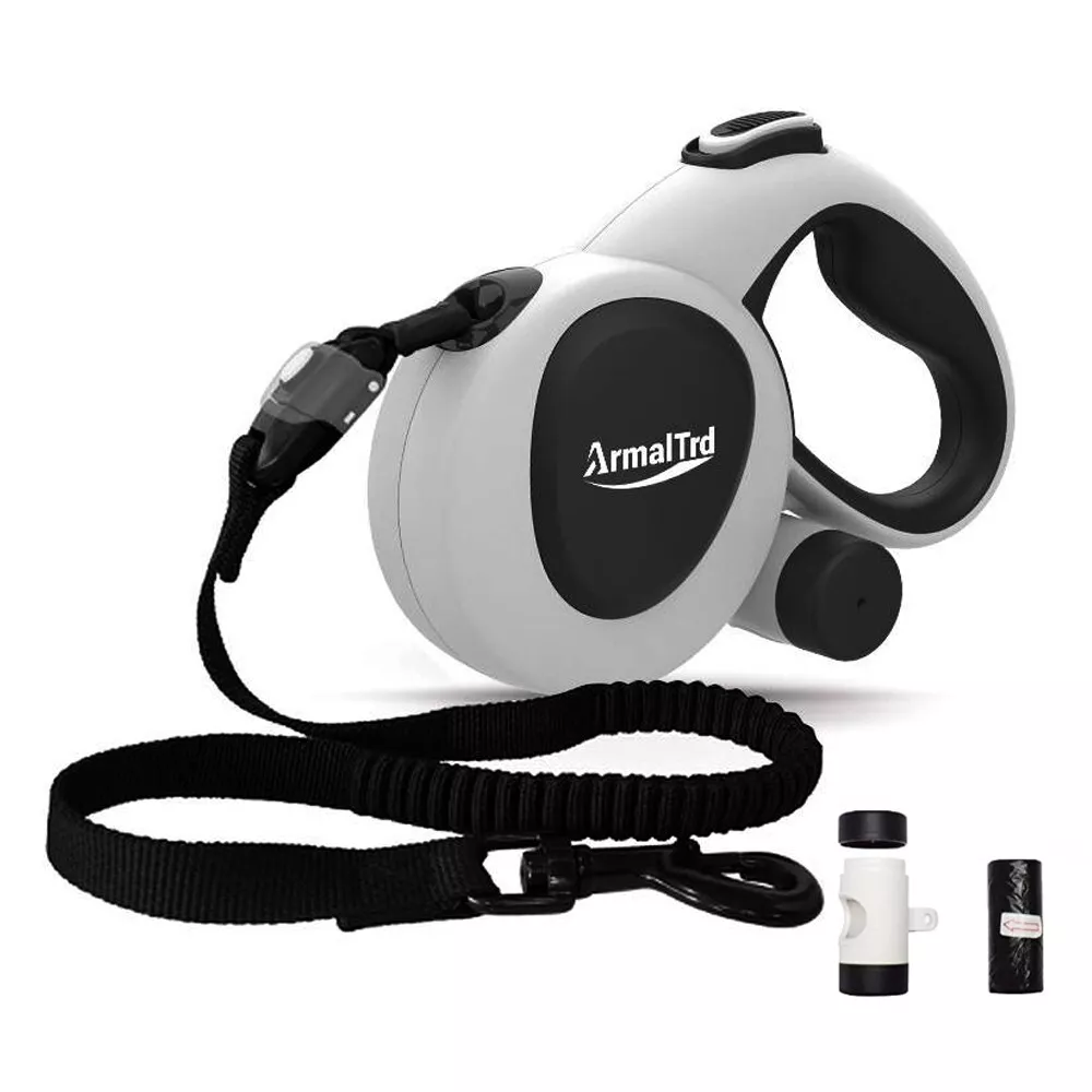 Thick retractable best sale dog leash