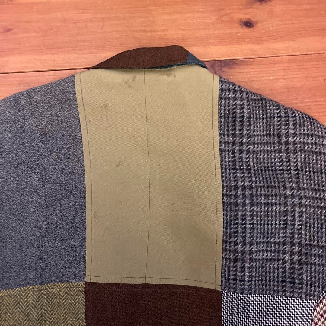 Dolce & Gabbana Patchwork Design Jacket Vintage Size 48 From