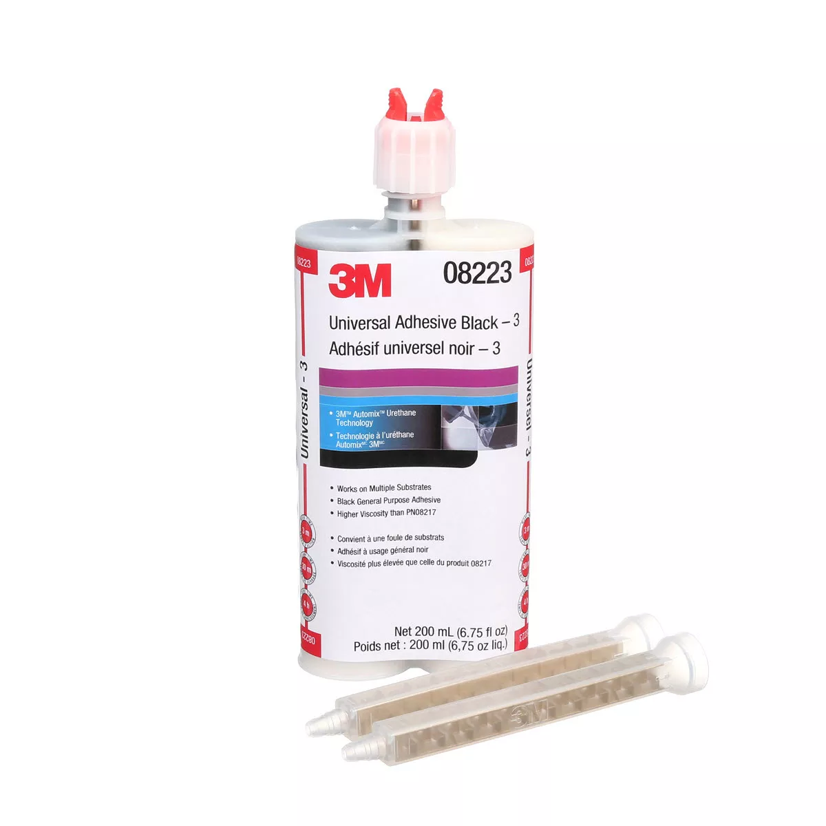 3M™ 08223 Universal Adhesive, 8223, black, 6.8 fl. oz. (200 ml) | eBay