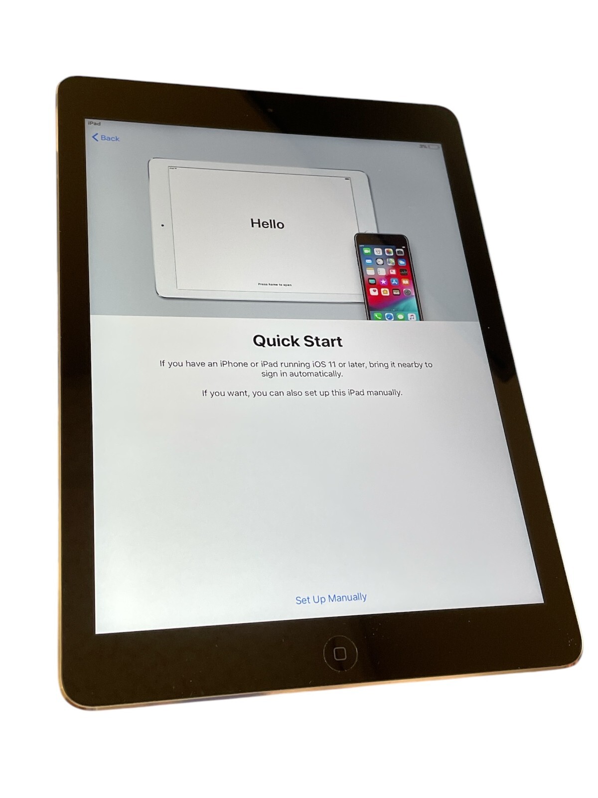 iPad Air wifi 16GB silver A1474 ジャンク