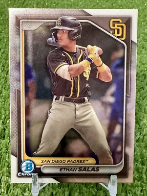 2024 Bowman Chrome Ethan Salas Prospects San Diego Padres #BCP-102