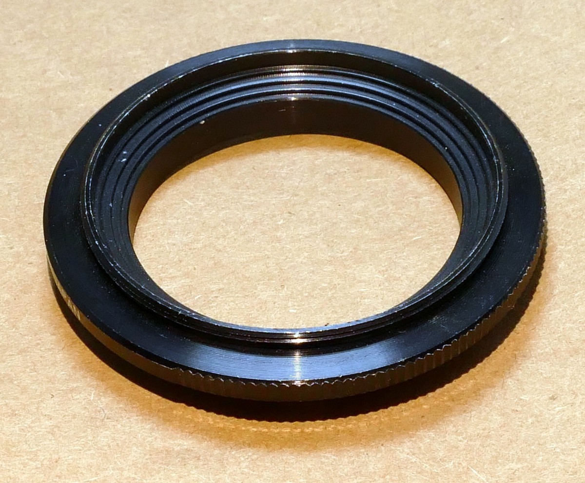 Mamiya / Pentax m42 Camera mount adapter Ring to 49mm Reverse