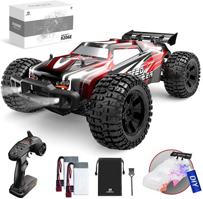 DEERC 9206E Ferngesteuertes Auto 4WD RC Auto Off Road 1:10 48 km/h High Speed