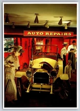 1911 Hupmobile Roadster Car & Carriage Caravan Luray Caverns VA Postcard CO3