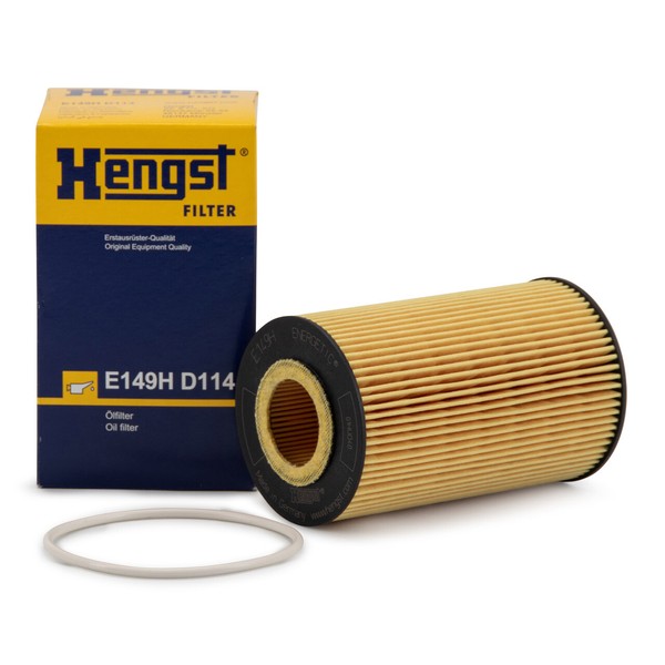 Hengst E149HD114 ÖLfilter FüR Mercedes W204 W211 W212 W164 W221 63 AMG M156 M159-image