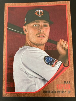 2021 Topps Archives Red Hot Foil 90 1962 Topps Max Kepler ed/50