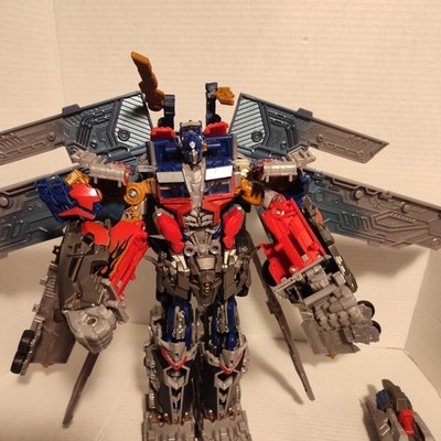 Hasbro Transformers Dark of the Moon Mechtech Ultimate Optimus Prime Complete!