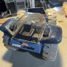 Vtg Tonka Crater Crawler 1970s Blue Body Space Vehicle Pressed Steel Great Shape