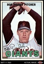 1967 Topps #26 Bob Priddy w/ Trade Giants COMMON VARIATION 6.5 - EX/MT+