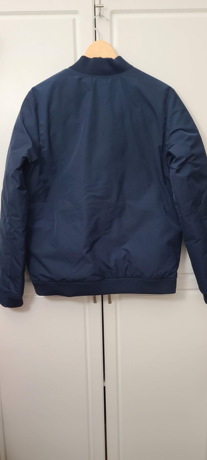 Nike Reversible Quilted Bomber down Jacket Mens M… - image 4