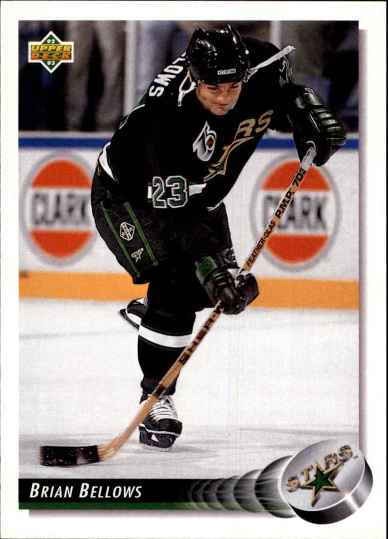 1992-93 Upper Deck #172 Brian Bellows - HKY