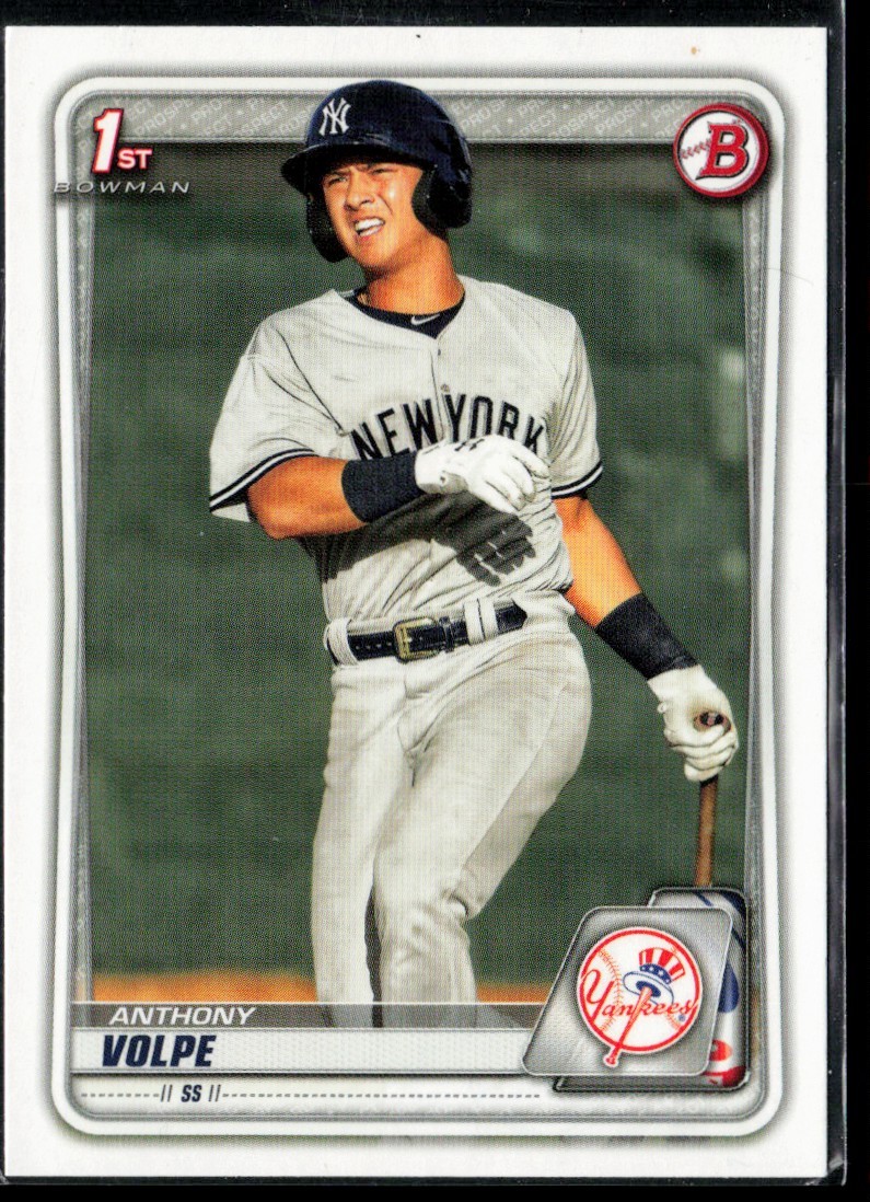 2020 Bowman Prospects #BP-139 Anthony Volpe New York Yankees