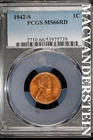 1942-S Lincoln Wheat Cent — photo from another recent sale