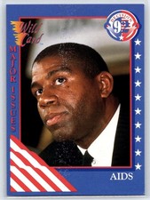 1992 Wild Card Decision 92 Magic Johnson AIDS...