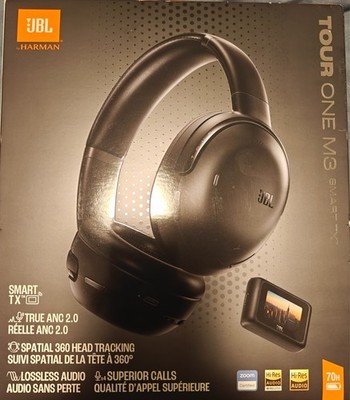 Brand New JBL Tour One M3  Smart Tx Over-Ear Noise Cancelling Headphones Black