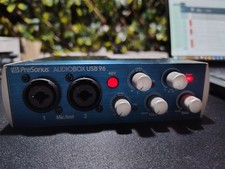 PreSonus AUDIOBOX USB 96 2 Channel Audio Interface - Tested and works great