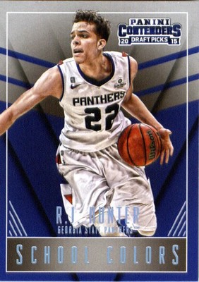 2015-16 Panini Contenders Draft Picks School Colors #35 R.J. Hunter - BSK