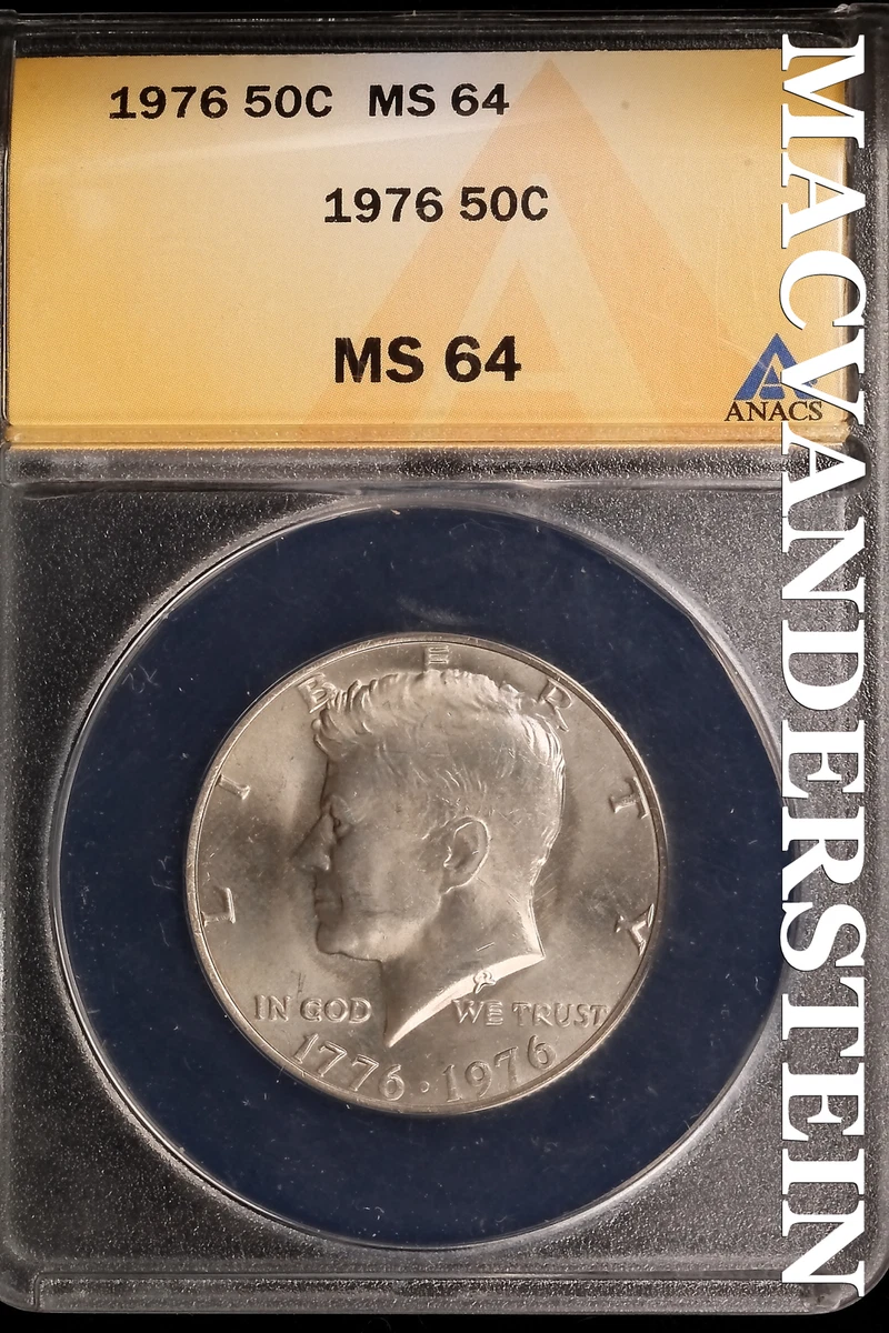 MS 64 Graded 1976 Kennedy US Half Dollars (1964-Now) for sale | eBay