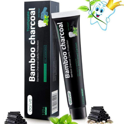 Aktivkohle Zahnpasta Weiße Zähne Bamboo Teeth Whitening Toothpaste Natürliche Fr