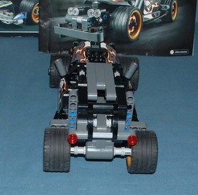 TECHNIC, GETAWAY RACER SET 42046 - LEGO - 2016 - USED CONDITION